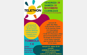 TELETHON CUBNEZAIS 