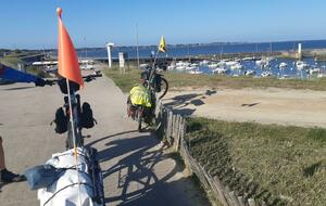 SUR LE CHEMIN DU RETOUR LE LONG DE LA VÉLODYSÉE - 6  - St Brévin les Pins/La Barre de Mont- 112 km