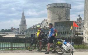 SUR LE CHEMIN DU RETOUR LE LONG DE LA VÉLODYSÉE - 8  - St Vincent sur Jard/La Rochelle - 101 km