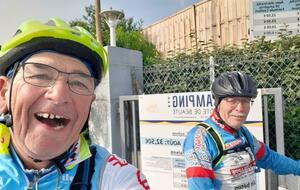 SUR LE CHEMIN DU RETOUR LE LONG DE LA VÉLODYSÉE - 10 - St Palais sur Mer/Port Maubert  - 60 km (petite étape - météo pourrie)