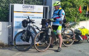 SUR LE CHEMIN DU RETOUR LE LONG DE LA VÉLODYSÉE - 10 - St Palais sur Mer/Port Maubert  - 60 km (petite étape - météo pourrie)
