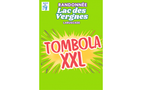 TOMBOLA - RANDONNÉE VTT &amp; MARCHE DU LAC DES VERGNES
